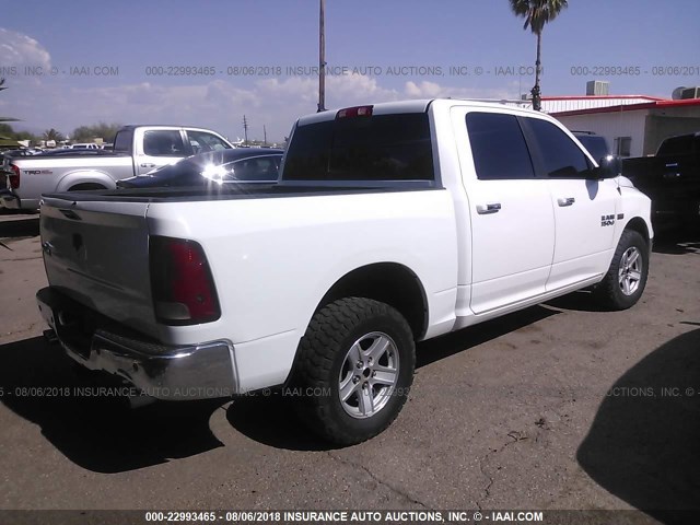 1C6RR6LT3FS613000 - 2015 RAM 1500 SLT WHITE photo 4