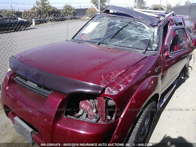 1N6ED27T63C402661 - 2003 NISSAN FRONTIER CREW CAB XE/CREW CAB SE RED photo 6