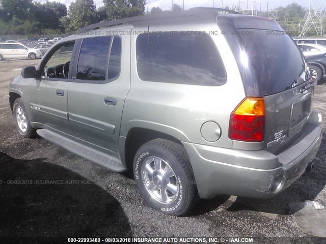 1GKET16S736185116 - 2003 GMC ENVOY XL GREEN photo 3