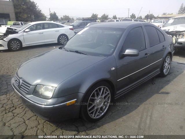 3VWSE69M05M014923 - 2005 VOLKSWAGEN JETTA GLI GRAY photo 2