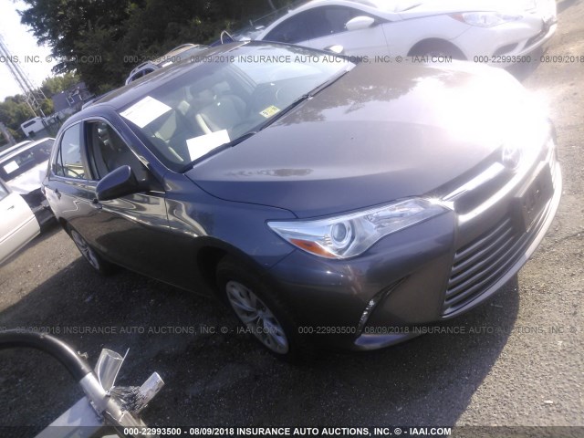 4T1BF1FK6HU421484 - 2017 TOYOTA CAMRY LE/XLE/SE/XSE GRAY photo 1