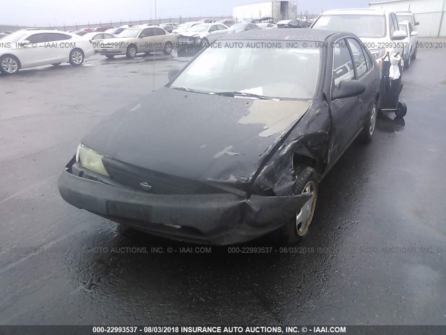 1N4AB41D4WC709065 - 1998 NISSAN SENTRA E/XE/GXE/GLE BLACK photo 6