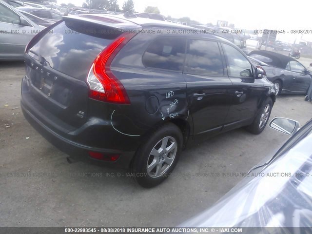 YV4982DZ9A2077604 - 2010 VOLVO XC60 3.2 BLUE photo 4