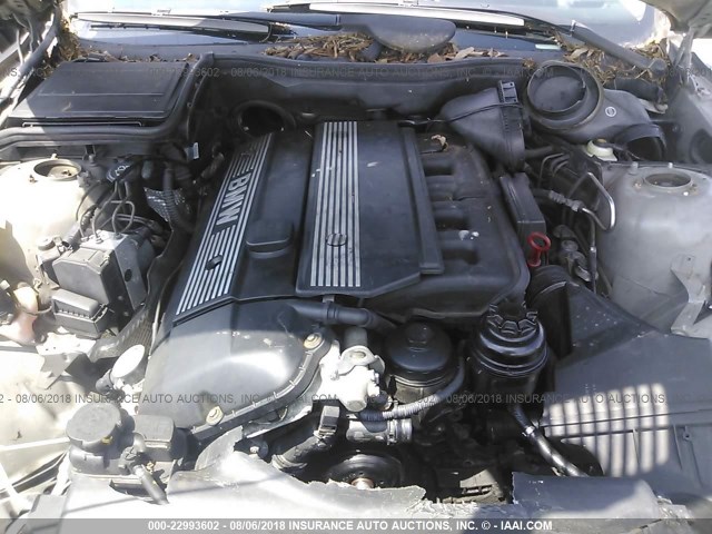 WBADT43472GY97209 - 2002 BMW 525 I AUTOMATIC 灰色 照片 10