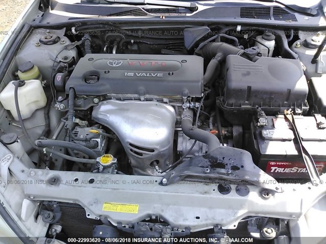 4T1BE32K93U215024 - 2003 TOYOTA CAMRY LE/XLE/SE Gümüş foto 10