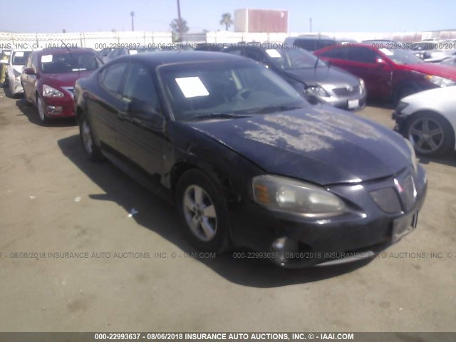2G2WP552561133075 - 2006 PONTIAC GRAND PRIX შავი ფოტო 1