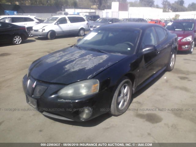 2G2WP552561133075 - 2006 PONTIAC GRAND PRIX შავი ფოტო 2