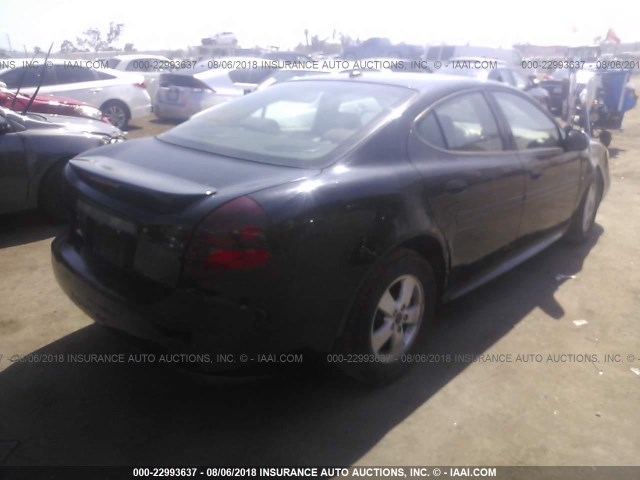 2G2WP552561133075 - 2006 PONTIAC GRAND PRIX შავი ფოტო 4