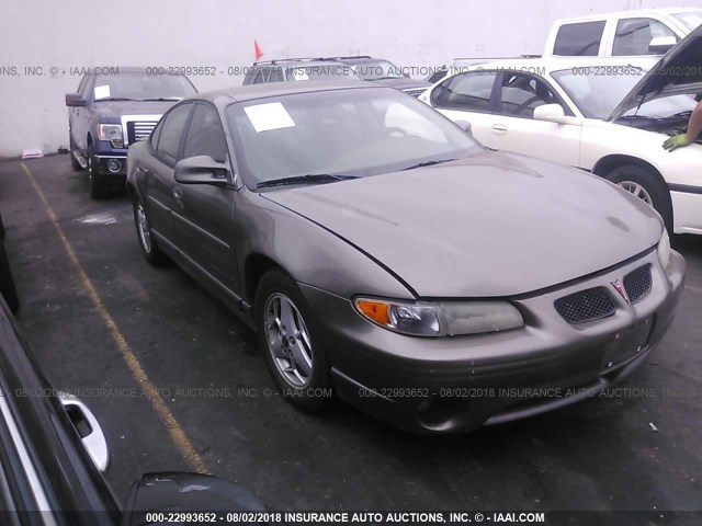 1G2WP52K12F194205 - 2002 PONTIAC GRAND PRIX GT BROWN photo 1