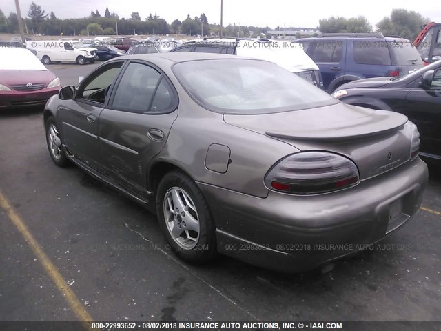 1G2WP52K12F194205 - 2002 PONTIAC GRAND PRIX GT BROWN photo 3