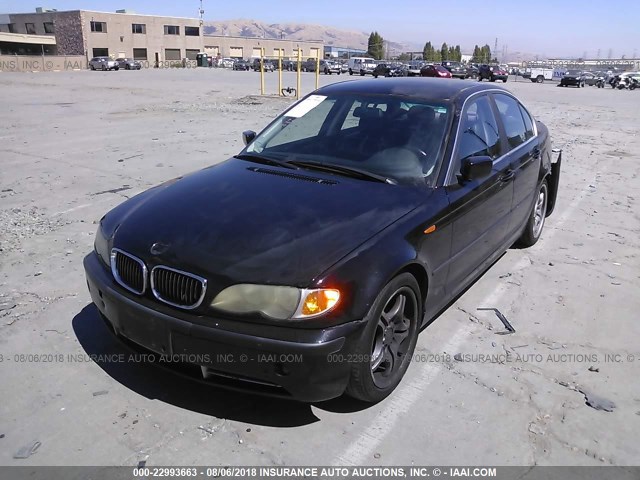 WBAEV53483KM03538 - 2003 BMW 330 I BLACK photo 2