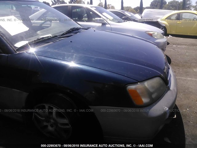 4S3BH6751Y7665434 - 2000 SUBARU LEGACY OUTBACK AWP 蓝色 照片 6