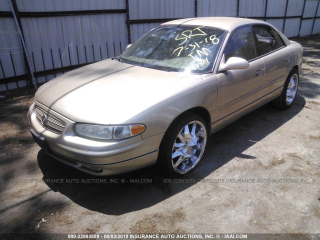 2G4WB52K741347086 - 2004 BUICK REGAL LS GOLD photo 2