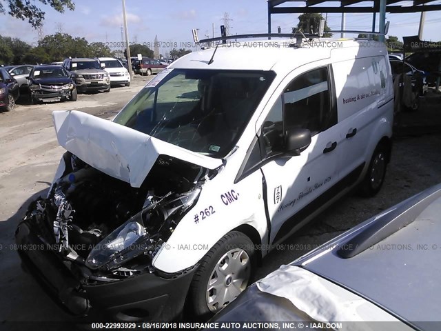 NM0LS6E7XF1178532 - 2015 FORD TRANSIT CONNECT XL WHITE photo 2