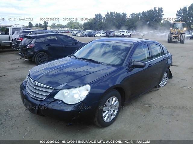 1C3LC46K28N225866 - 2008 CHRYSLER SEBRING LX Dark Blue photo 2