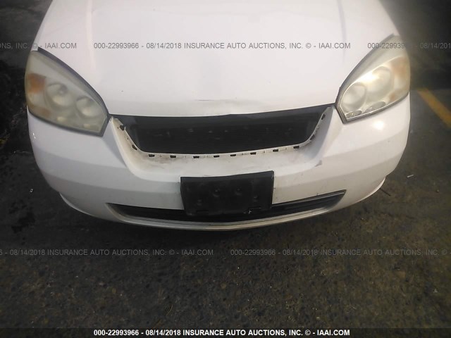 1G1ZS57F07F271813 - 2007 CHEVROLET MALIBU LS თეთრი ფოტო 6
