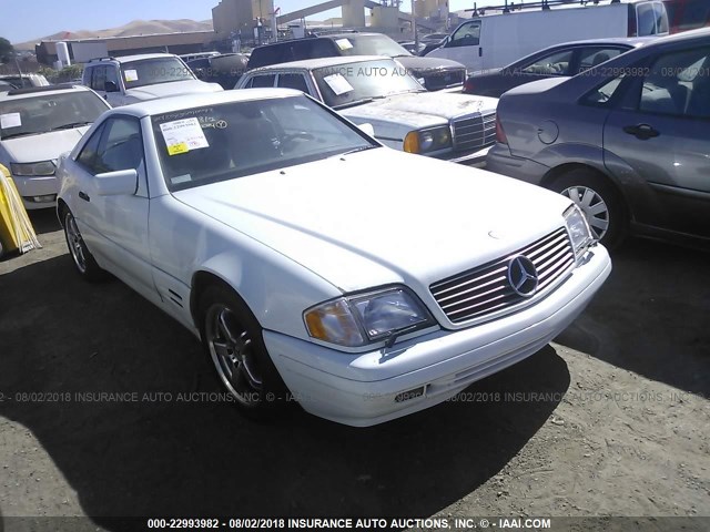 WDBFA67F9VF142080 - 1997 MERCEDES-BENZ SL 500 WHITE photo 1