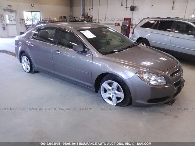 1G1ZB5EB1AF271133 - 2010 CHEVROLET MALIBU LS 棕色 照片 1