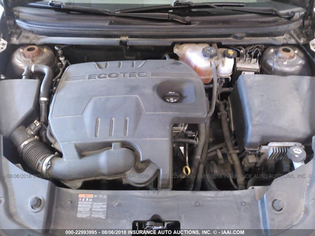 1G1ZB5EB1AF271133 - 2010 CHEVROLET MALIBU LS 棕色 照片 10