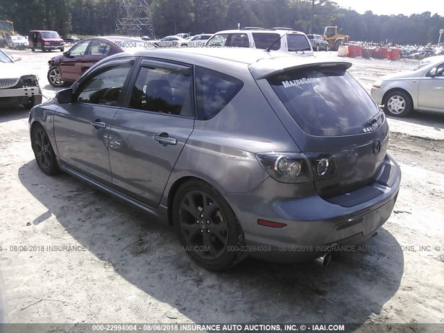 JM1BK343381844435 - 2008 MAZDA 3 HATCHBACK BLUE photo 3