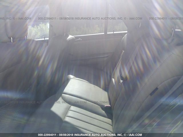 4JGBB22E08A296663 - 2008 MERCEDES-BENZ ML 320 CDI BLACK photo 8