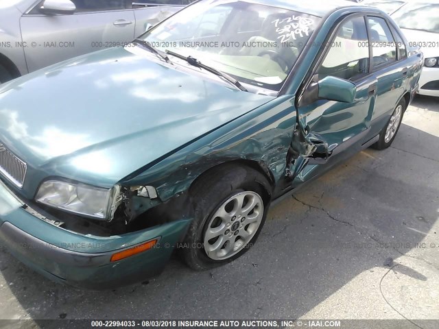 YV1VS29531F612499 - 2001 VOLVO S40 1.9T GREEN photo 6