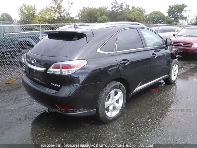 2T2BK1BA1DC182247 - 2013 LEXUS RX 350/BASE/F SPORT BLACK photo 4