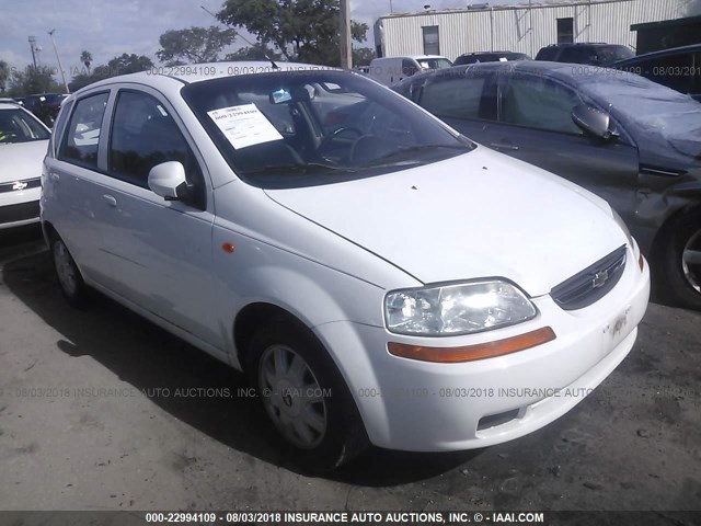 KL1TJ62644B196458 - 2004 CHEVROLET AVEO LS 白色 照片 1