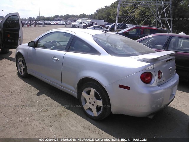 1G1AT18HX97160198 - 2009 CHEVROLET COBALT LT SILVER photo 3