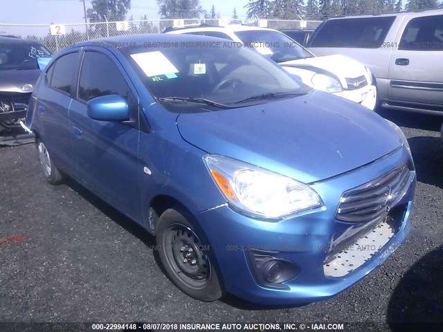 ML32F3FJ3JHF03975 - 2018 MITSUBISHI MIRAGE G4 ES Mavi foto 1