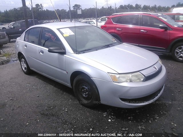 1G8AF52F03Z185551 - 2003 SATURN ION LEVEL 1 SILVER photo 1