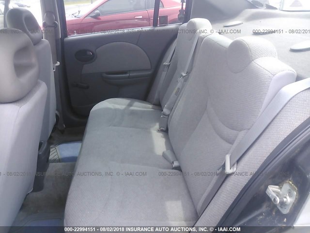 1G8AF52F03Z185551 - 2003 SATURN ION LEVEL 1 SILVER photo 8