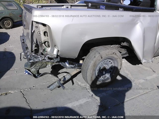 1GCEC14XX7Z636859 - 2007 CHEVROLET SILVERADO C1500 CLASSIC GOLD photo 6