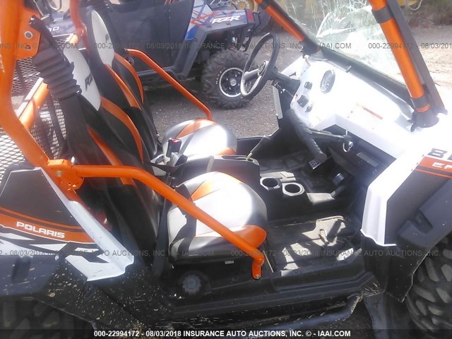 4XAVE76A3DF676386 - 2013 POLARIS RZR 800 S ORANGE photo 5