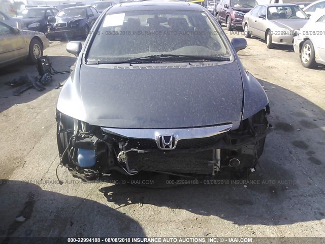 19XFA1F89AE019794 - 2010 HONDA CIVIC EX GRAY photo 6