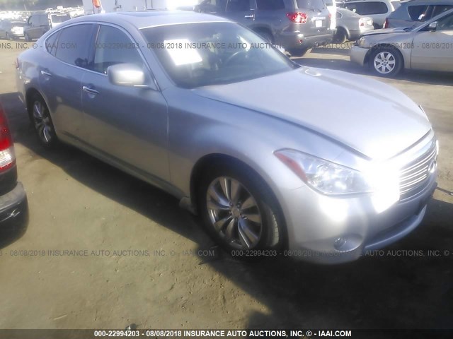 JN1BY1AP2DM514565 - 2013 INFINITI M37 SILVER photo 1