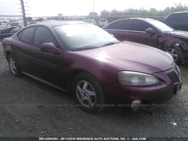 2G2WS522641248896 - 2004 PONTIAC GRAND PRIX GT2 მუქწითელი ფოტო 1