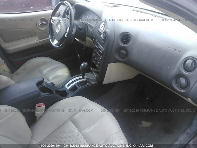 2G2WS522641248896 - 2004 PONTIAC GRAND PRIX GT2 მუქწითელი ფოტო 5
