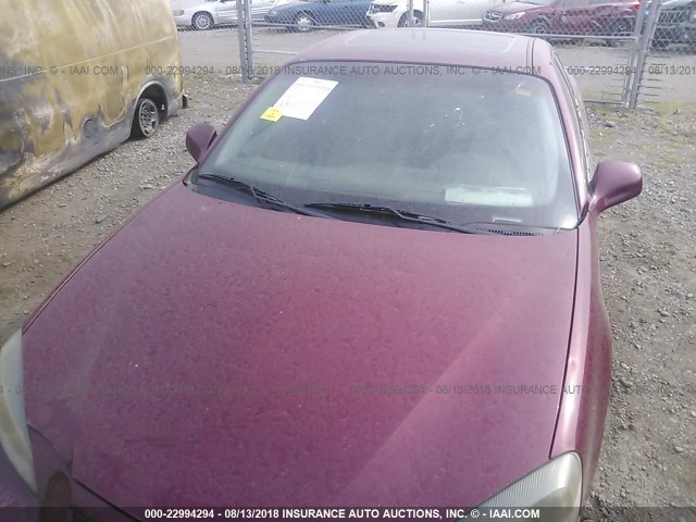 2G2WS522641248896 - 2004 PONTIAC GRAND PRIX GT2 MAROON photo 6