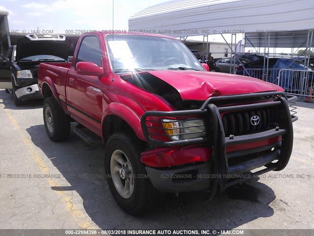 5TENM92N11Z730721 - 2001 TOYOTA TACOMA PRERUNNER RED photo 1