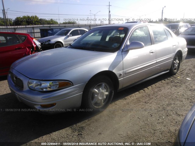 1G4HR54K51U248641 - 2001 BUICK LESABRE LIMITED SILVER photo 2