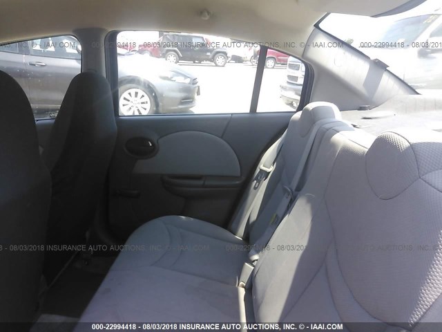 1G8AJ52F43Z101052 - 2003 SATURN ION LEVEL 2 银色 照片 8