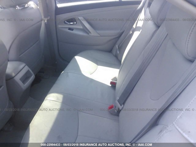 4T1BK46K78U071215 - 2008 TOYOTA CAMRY LE/XLE/SE Mavi foto 8