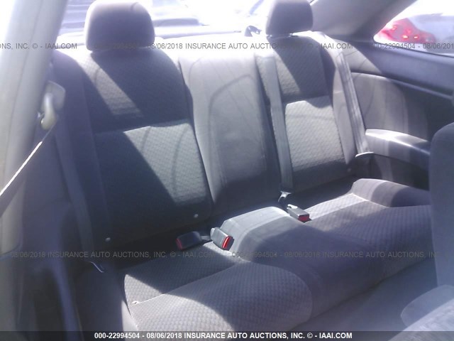 1HGEM21124L066875 - 2004 HONDA CIVIC DX VP BLACK photo 8