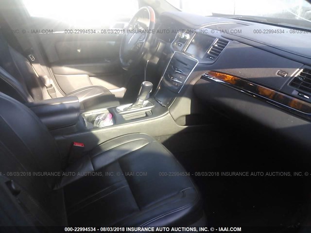 1LNHL9DK3DG602863 - 2013 LINCOLN MKS BLACK photo 5