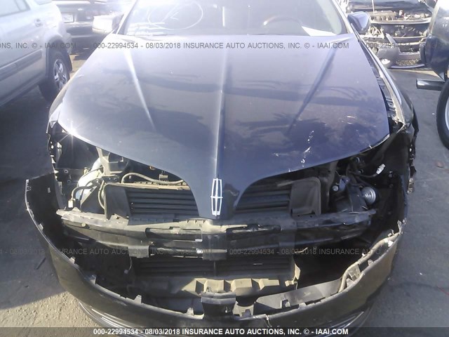 1LNHL9DK3DG602863 - 2013 LINCOLN MKS BLACK photo 6