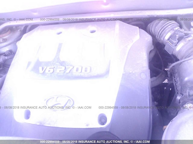 KM8JN72D36U256323 - 2006 HYUNDAI TUCSON GLS/LIMITED 绿色 照片 10