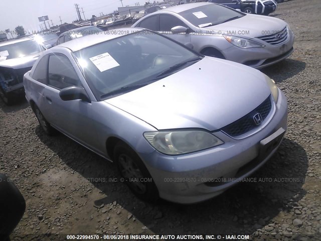 1HGEM22114L080622 - 2004 HONDA CIVIC DX VP SILVER photo 1