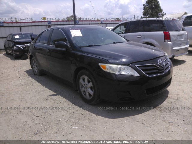 4T1BF3EK8AU023969 - 2010 TOYOTA CAMRY SE/LE/XLE BLACK photo 1