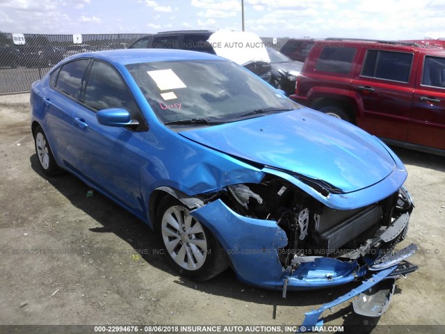 1C3CDFDH6FD346449 - 2015 DODGE DART SE AERO BLUE photo 1